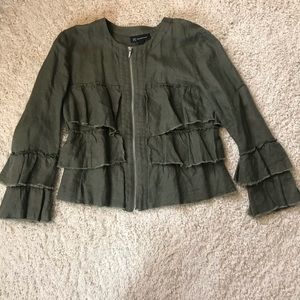 Ruffle jacket